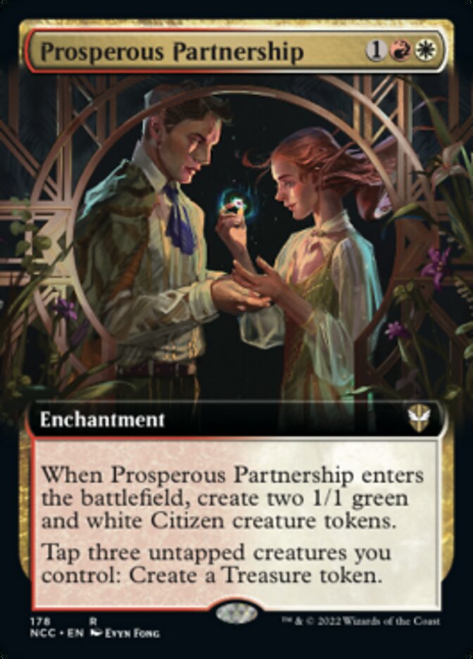 Prosperous Partnership (Extended Art) [Streets of New Capenna Commander] | Nerdhalla Games