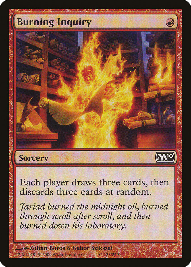 Burning Inquiry [Magic 2010] | Nerdhalla Games