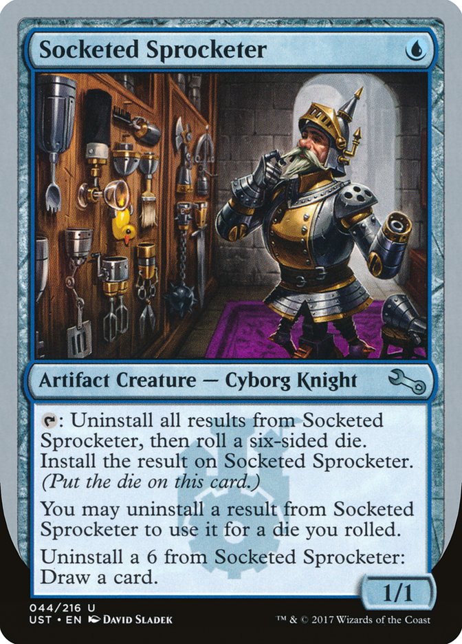 Socketed Sprocketer [Unstable] | Nerdhalla Games