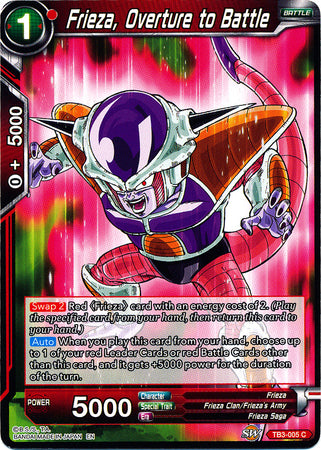 Frieza, Overture to Battle [TB3-005] | Nerdhalla Games