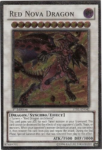 Red Nova Dragon [STBL-EN042] Ultimate Rare | Nerdhalla Games