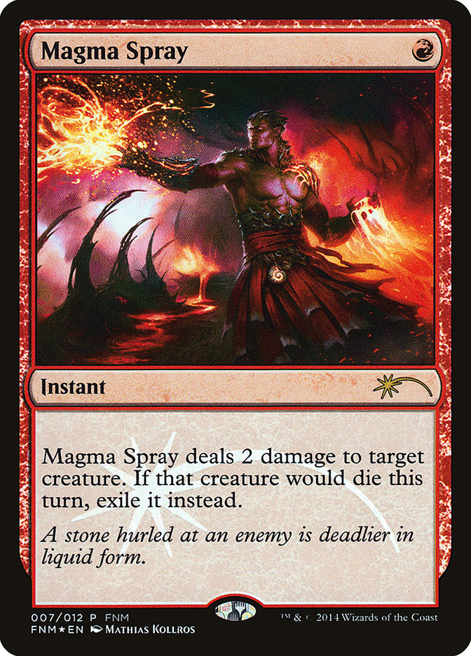 Magma Spray [Friday Night Magic 2014] | Nerdhalla Games