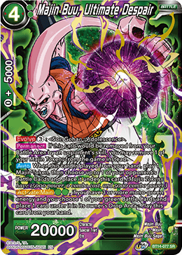 Majin Buu, Ultimate Despair (BT14-077) [Cross Spirits] | Nerdhalla Games