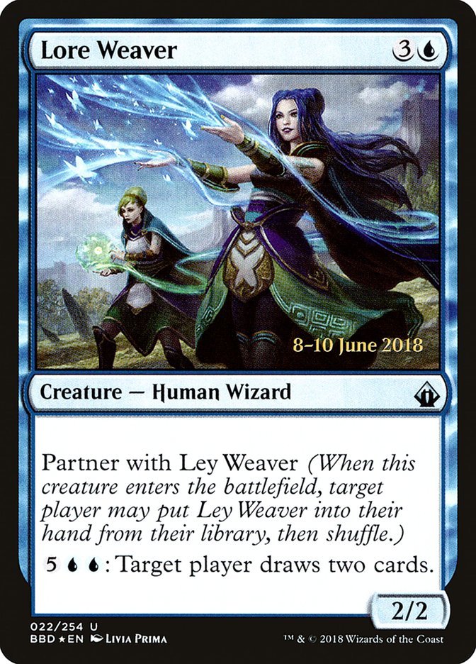 Lore Weaver  [Battlebond Prerelease Promos] | Nerdhalla Games