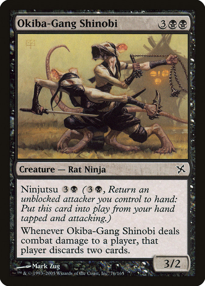 Okiba-Gang Shinobi [Betrayers of Kamigawa] | Nerdhalla Games