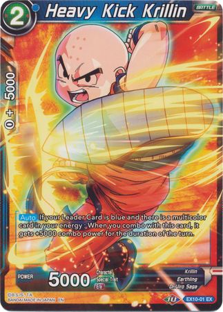 Heavy Kick Krillin [EX10-01] | Nerdhalla Games