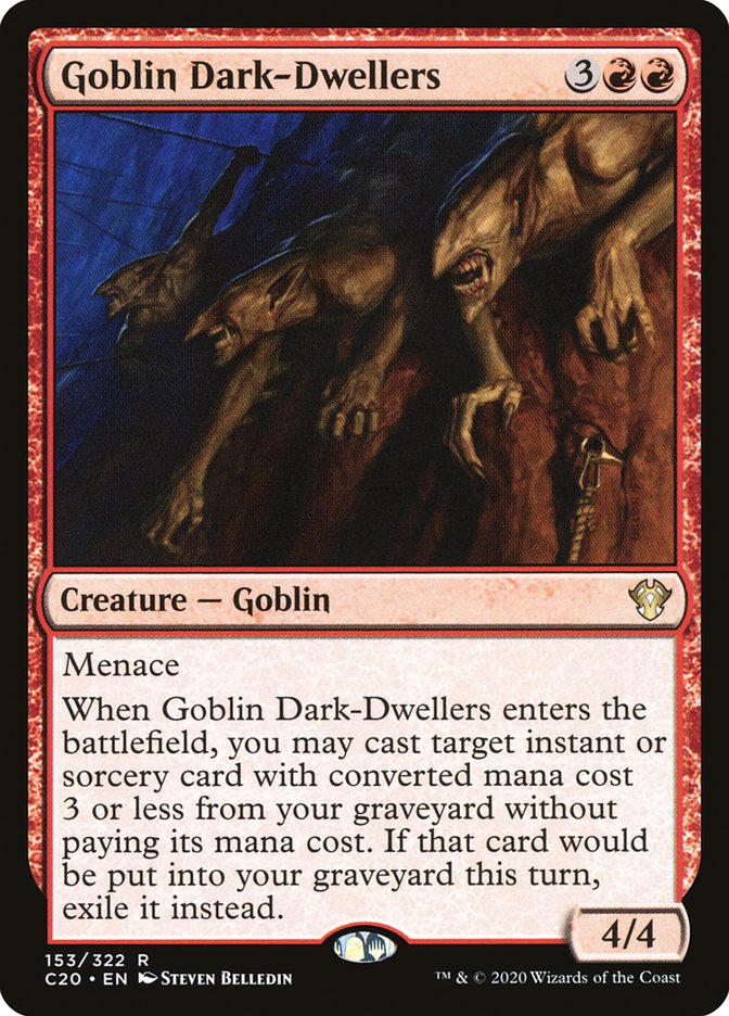 Goblin Dark-Dwellers [Commander 2020] | Nerdhalla Games