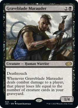 Graveblade Marauder [Jumpstart 2022] | Nerdhalla Games