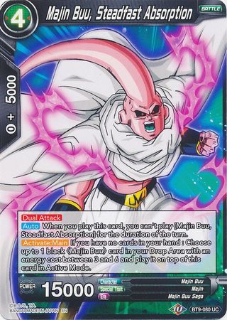 Majin Buu, Steadfast Absorption [BT9-080] | Nerdhalla Games