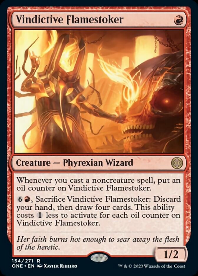 Vindictive Flamestoker [Phyrexia: All Will Be One] | Nerdhalla Games