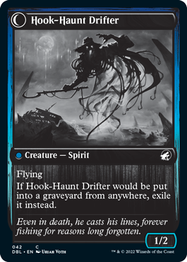 Baithook Angler // Hook-Haunt Drifter [Innistrad: Double Feature] | Nerdhalla Games