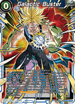 Galactic Buster [BT13-060] | Nerdhalla Games