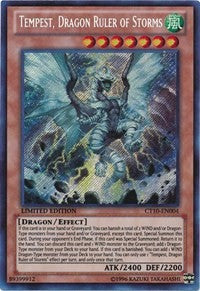 Tempest, Dragon Ruler of Storms [CT10-EN004] Secret Rare | Nerdhalla Games