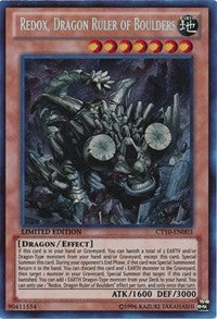 Redox, Dragon Ruler of Boulders [CT10-EN003] Secret Rare | Nerdhalla Games