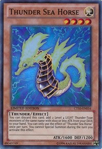 Thunder Sea Horse [CT10-EN016] Super Rare | Nerdhalla Games