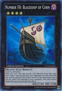 Number 50: Blackship of Corn [CT10-EN018] Super Rare | Nerdhalla Games