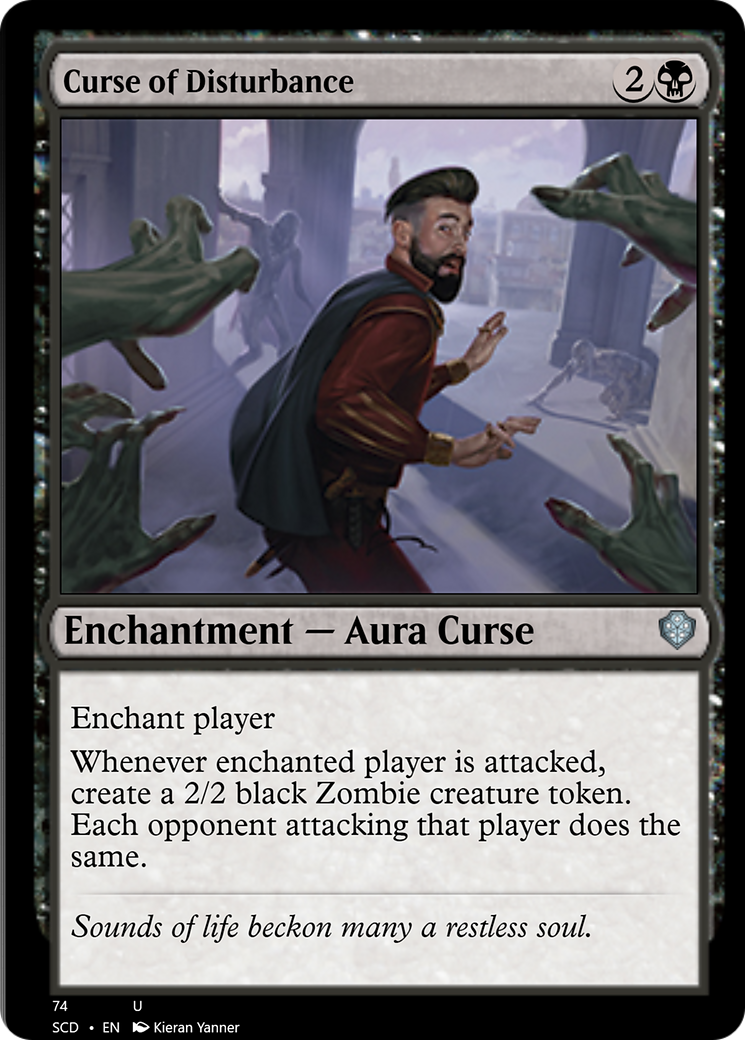 Curse of Disturbance [Starter Commander Decks] | Nerdhalla Games