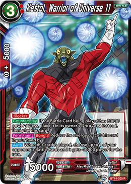 Kettol, Warrior of Universe 11 (BT14-025) [Cross Spirits] | Nerdhalla Games