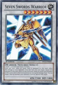 Seven Swords Warrior [SP13-EN048] Common | Nerdhalla Games