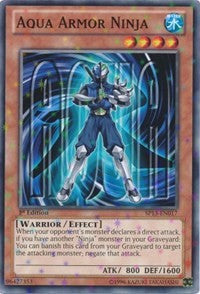 Aqua Armor Ninja [SP13-EN017] Starfoil Rare | Nerdhalla Games