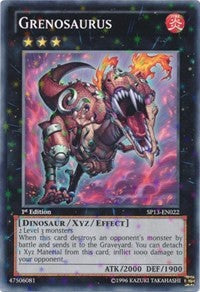 Grenosaurus [SP13-EN022] Starfoil Rare | Nerdhalla Games