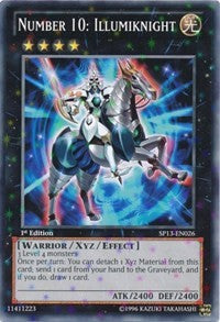 Number 10: Illumiknight [SP13-EN026] Starfoil Rare | Nerdhalla Games