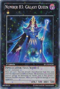 Number 83: Galaxy Queen [SP13-EN028] Starfoil Rare | Nerdhalla Games