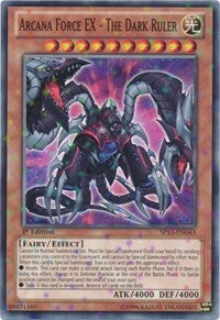 Arcana Force EX - The Dark Ruler [SP13-EN043] Starfoil Rare | Nerdhalla Games