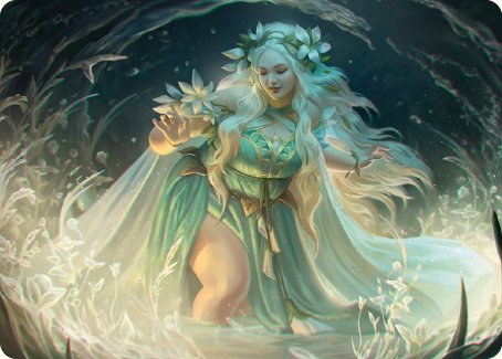 Goldberry, River-Daughter Art Card [The Lord of the Rings: Tales of Middle-earth Art Series] | Nerdhalla Games