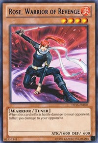 Rose, Warrior of Revenge (Blue) [DL16-EN005] Rare | Nerdhalla Games