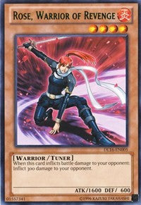 Rose, Warrior of Revenge (Green) [DL16-EN005] Rare | Nerdhalla Games