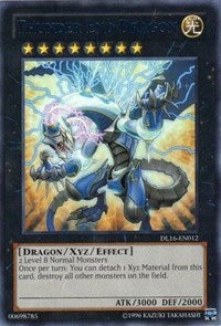 Thunder End Dragon (Blue) [DL16-EN012] Rare | Nerdhalla Games