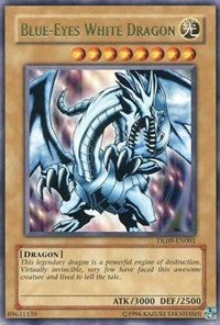 Blue-Eyes White Dragon (Green) [DL09-EN001] Rare | Nerdhalla Games