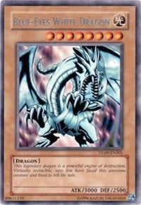 Blue-Eyes White Dragon (Silver) [DL09-EN001] Rare | Nerdhalla Games