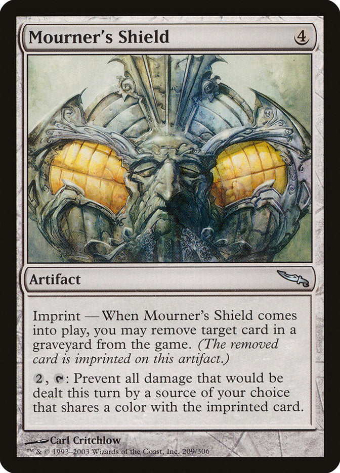 Mourner's Shield [Mirrodin] | Nerdhalla Games