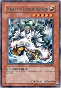 Zaborg the Thunder Monarch (Green) [DL09-EN009] Rare | Nerdhalla Games