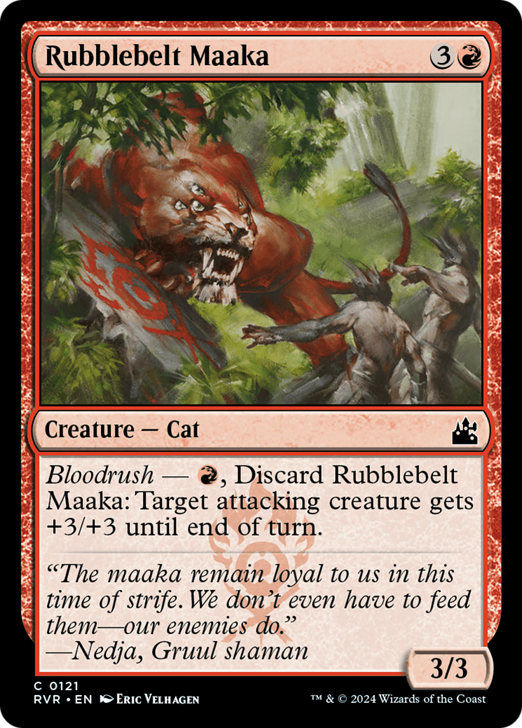 Rubblebelt Maaka [Ravnica Remastered] | Nerdhalla Games