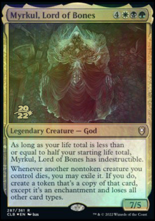 Myrkul, Lord of Bones [Commander Legends: Battle for Baldur's Gate Prerelease Promos] | Nerdhalla Games