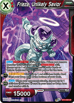 Frieza, Unlikely Savior (BT14-003) [Cross Spirits] | Nerdhalla Games