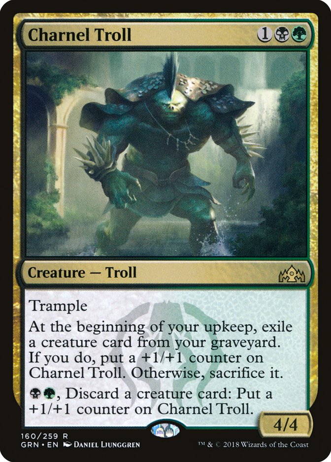 Charnel Troll [Guilds of Ravnica] | Nerdhalla Games