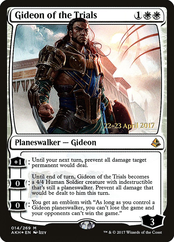 Gideon of the Trials  [Amonkhet Prerelease Promos] | Nerdhalla Games