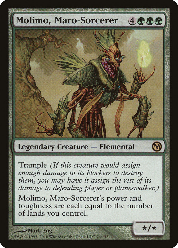 Molimo, Maro-Sorcerer [Duels of the Planeswalkers] | Nerdhalla Games