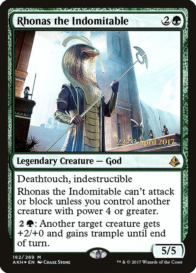 Rhonas the Indomitable  [Amonkhet Prerelease Promos] | Nerdhalla Games