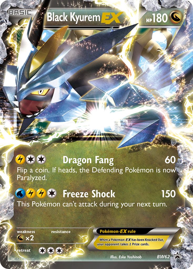 Black Kyurem EX (BW62) [Black & White: Black Star Promos] | Nerdhalla Games