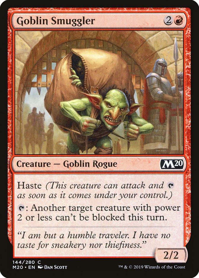 Goblin Smuggler [Core Set 2020] | Nerdhalla Games