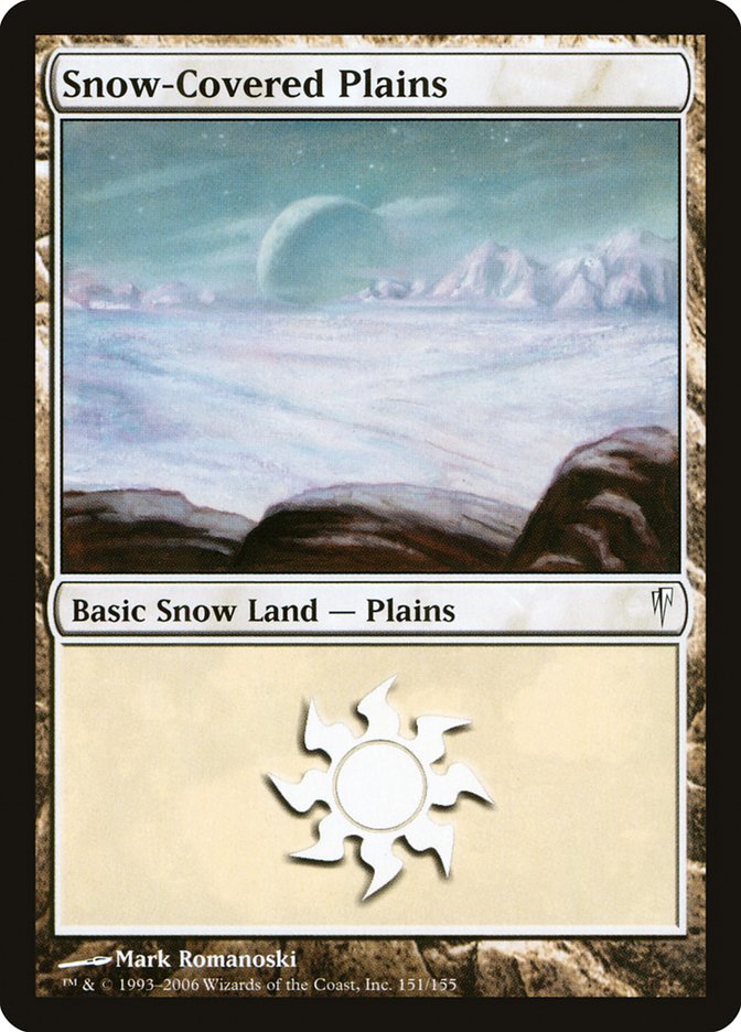 Snow-Covered Plains [Coldsnap] | Nerdhalla Games