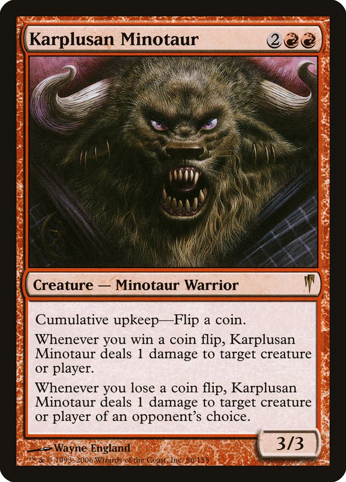 Karplusan Minotaur [Coldsnap] | Nerdhalla Games