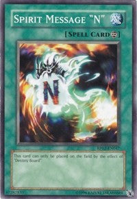 Spirit Message "N" [RP02-EN047] Common | Nerdhalla Games