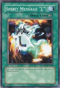 Spirit Message "L" [RP02-EN049] Common | Nerdhalla Games