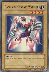 Gamma The Magnet Warrior [RP02-EN091] Rare | Nerdhalla Games